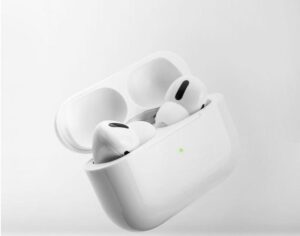 هدفون بی‌ سیم دوگوش مدل AirPods Pro دارای محفظه شارژ و نگهداری