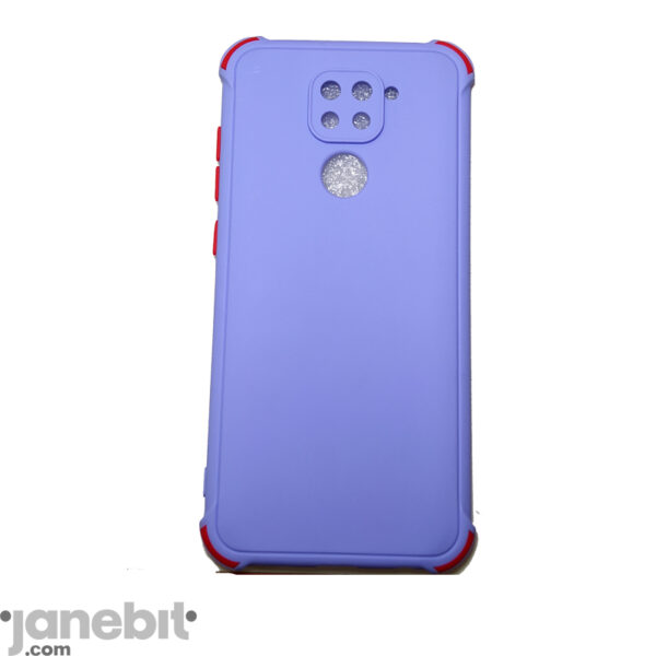 قاب ژله ای دکمه رنگی گوشی REDMI NOTE9 محافظ لنزدار