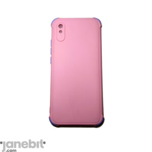 قاب ژله ای دکمه رنگی گوشی REDMI 9Aمحافظ لنزدار