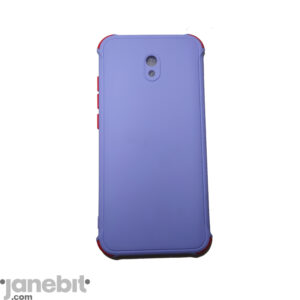 قاب ژله ای دکمه رنگی گوشی REDMI 8A محافظ لنزدار