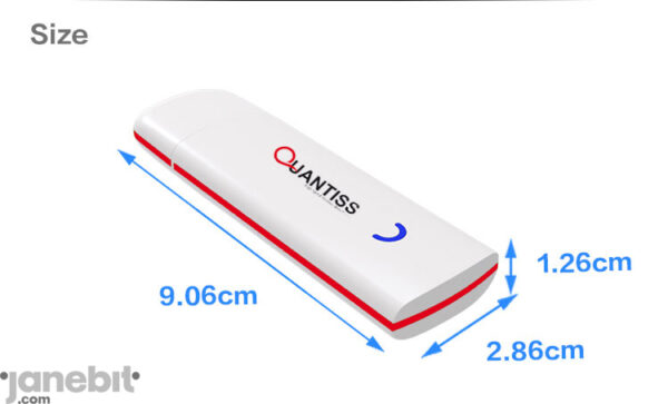 مودم وای فای همراه 3G کوانتیس مدل Quantiss 3G HSUPA WiFi Dongle QTS-WQ7225