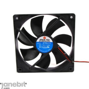 فن کیس رایانه برند SPACE FAN مدل M1202512L