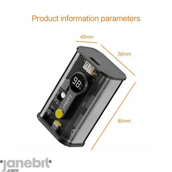 پاور بانک فست شارژ 10000 ارلدام Earldom ET-PD18 PD 22.5W