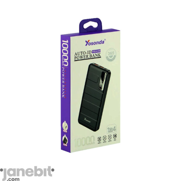 پاور بانک فست شارژ Yosonda ظرفیت 10000mAh مدل YXD-A169