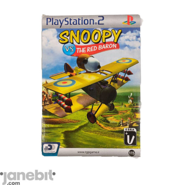 بازی Snoopy VS The Red Baron مخصوص PS2